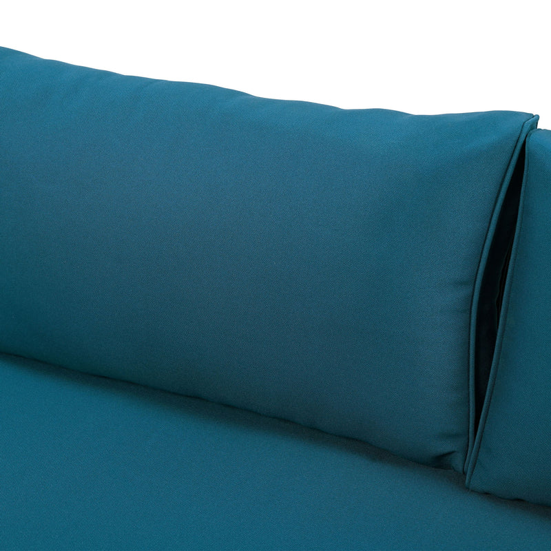 Claremont - 3 Seater Daybed Teak Acacia Wood Water Resistant Cushions - R&R Furniture Gallery (Fountain Valley, CA)