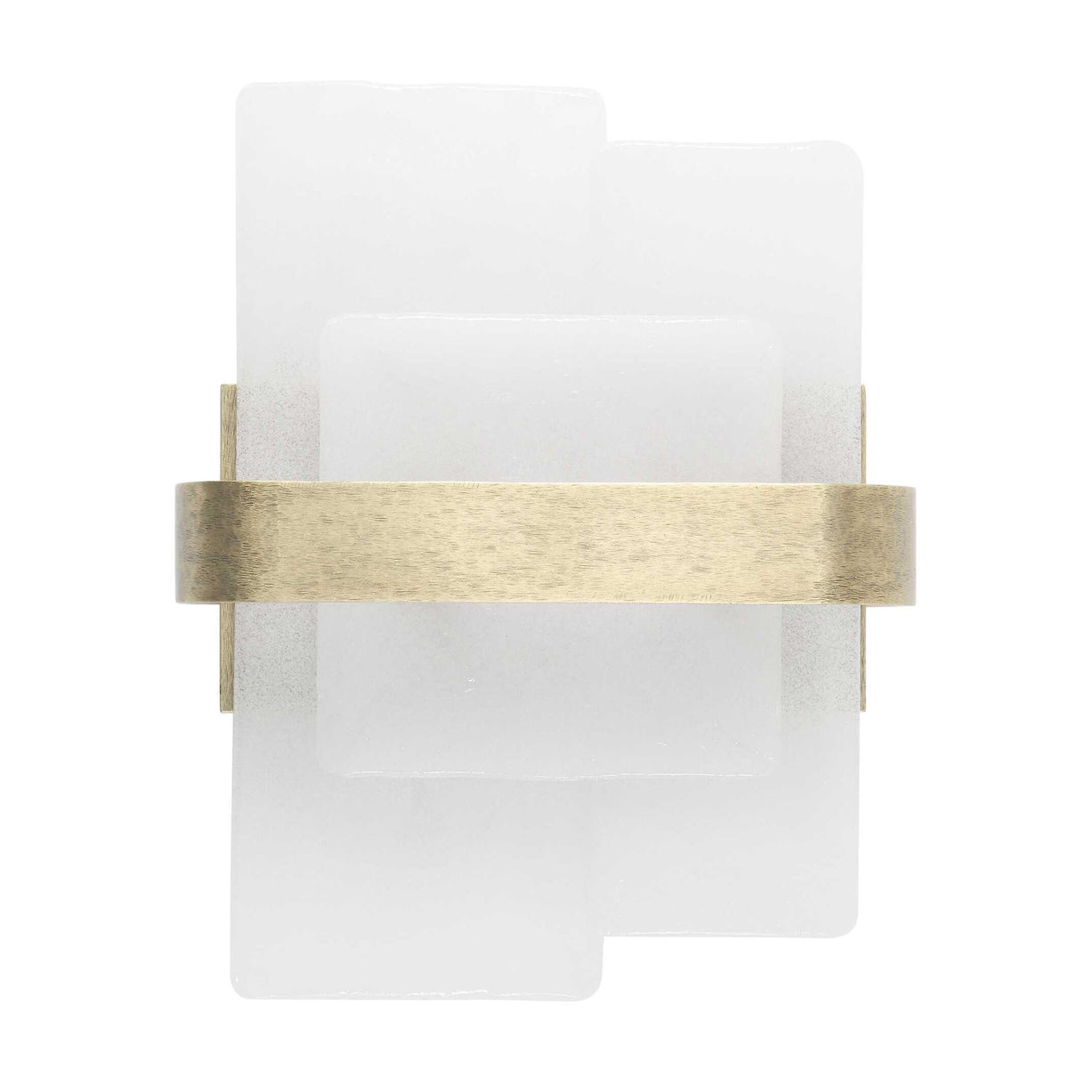 On The Ice - 1 Light Sconce - Brass