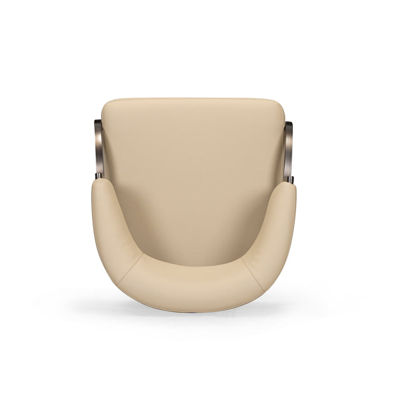 Tatum - Performance Vegan Leather Dining Chair - Taupe - R&R Furniture Gallery (Fountain Valley, CA)