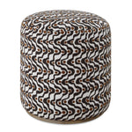 Cas - Plush Ottoman - Espresso