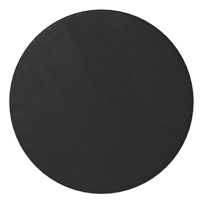 Boyd - Ribbed Accent Table - Black - R&R Furniture Gallery (Fountain Valley, CA)