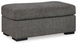 Gardiner - Ottoman - Pewter - R&R Furniture Gallery (Fountain Valley, CA)