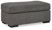 Gardiner - Ottoman - Pewter - R&R Furniture Gallery (Fountain Valley, CA)