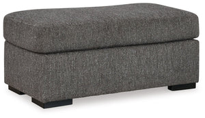 Gardiner - Ottoman - Pewter - R&R Furniture Gallery (Fountain Valley, CA)