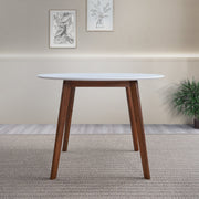 Dining Table - Brown / White - R&R Furniture Gallery (Fountain Valley, CA)
