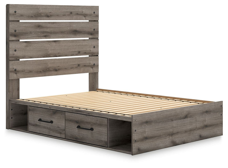 Graystorm - Panel Storage Bed - R&R Furniture Gallery (Fountain Valley, CA)