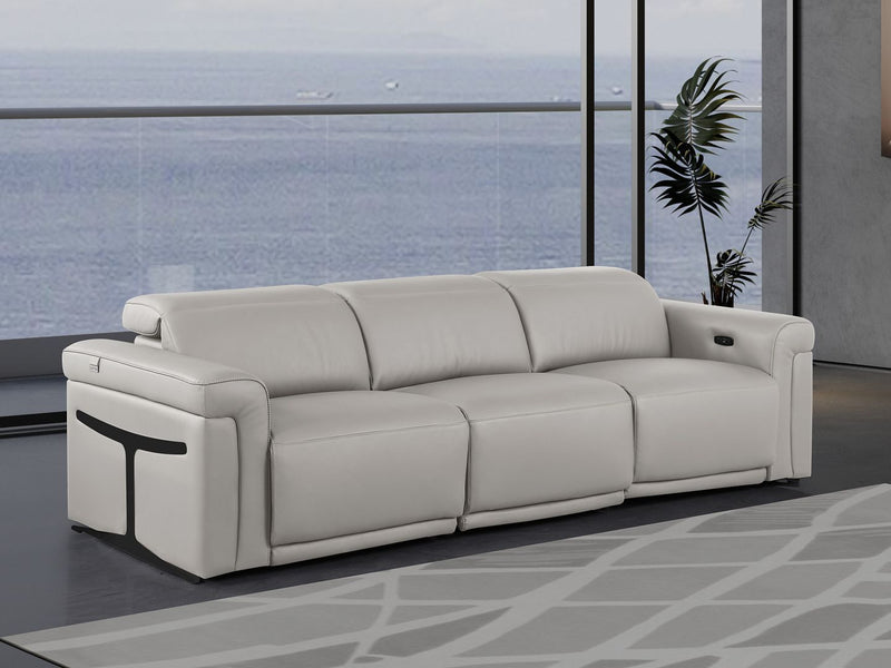 1126 - 3-Piece Modular Power Reclining Sofa In With 2 Power Recliners & Power Headrests - R&R Furniture Gallery (Fountain Valley, CA)