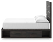 Hollivern - Panel Bed With Storage - R&R Furniture Gallery (Fountain Valley, CA)