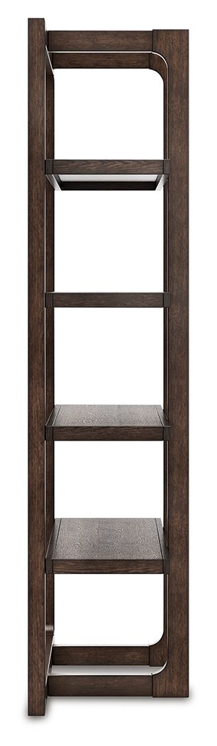 Breckington - Bookcase - Dark Brown - R&R Furniture Gallery (Fountain Valley, CA)