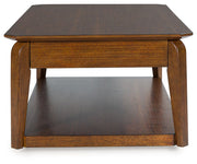 Trenmour - Rectangular Cocktail Table - Medium Brown - R&R Furniture Gallery (Fountain Valley, CA)
