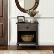 Victoria - Nightstand With Open Storage - R&R Furniture Gallery (Fountain Valley, CA)