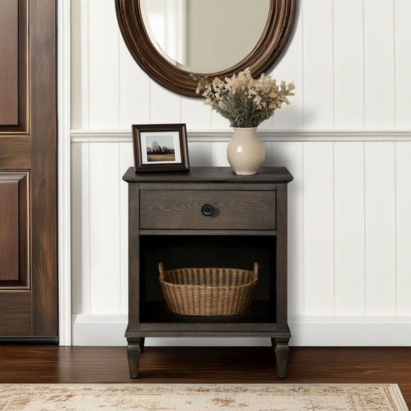 Victoria - Nightstand With Open Storage - R&R Furniture Gallery (Fountain Valley, CA)