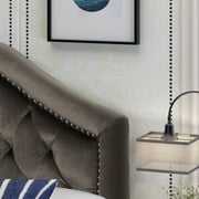Kaarina - Contemporary Tufted Fabric Headboard - R&R Furniture Gallery (Fountain Valley, CA)