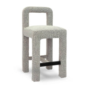 Hazel - Boucle Counter Stool - R&R Furniture Gallery (Fountain Valley, CA)