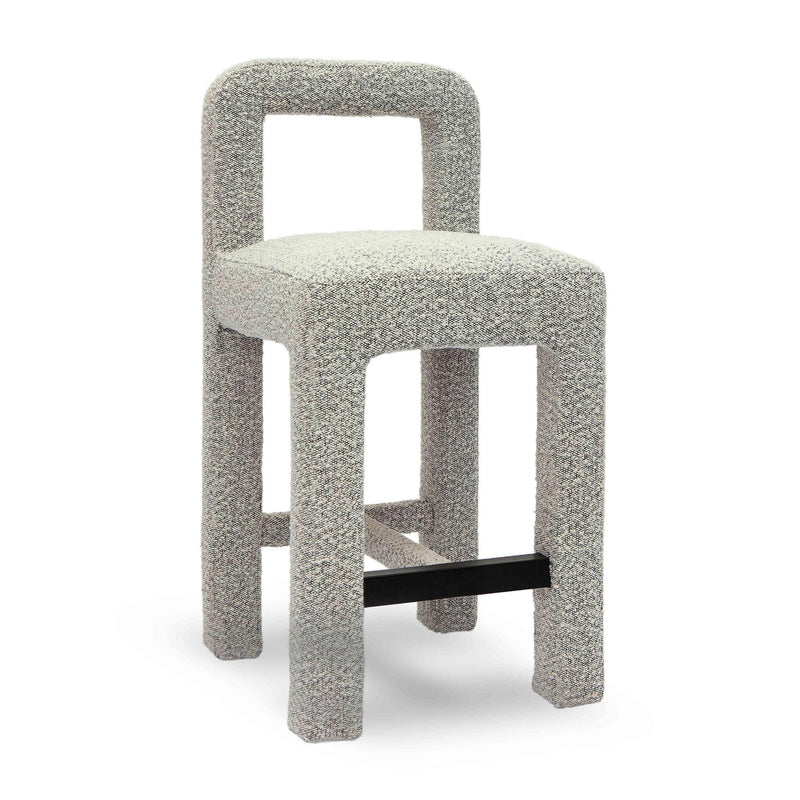 Hazel - Boucle Counter Stool - R&R Furniture Gallery (Fountain Valley, CA)