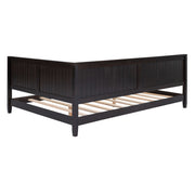 Modern DreamHaus daybed sofa bed with sleek design, featuring plush cushions and wooden legs for a stylish, versatile lounge or sleeping space.
