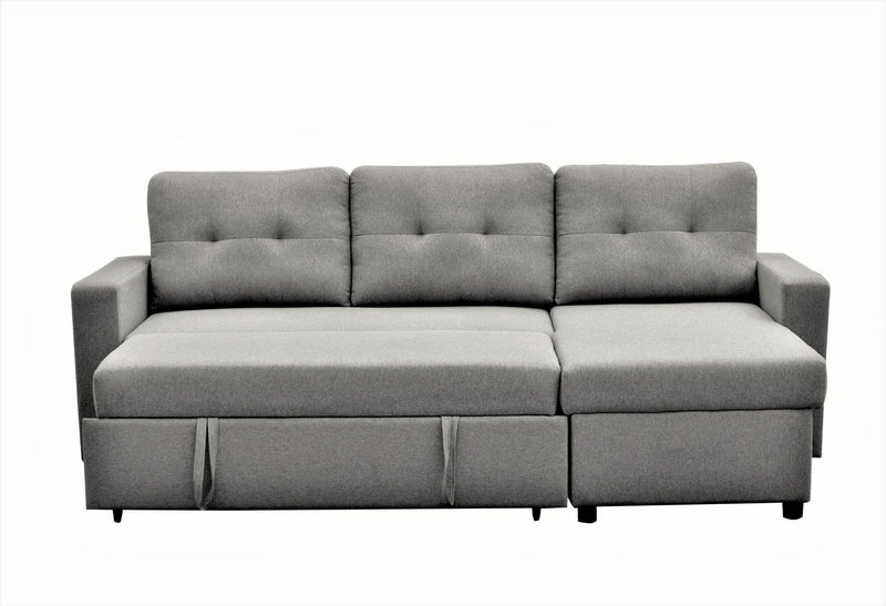 Convertible L Shaped Sectional Sleeper Sofa Bed, Saving Pull Out Couch - R&R Furniture Gallery (Fountain Valley, CA)