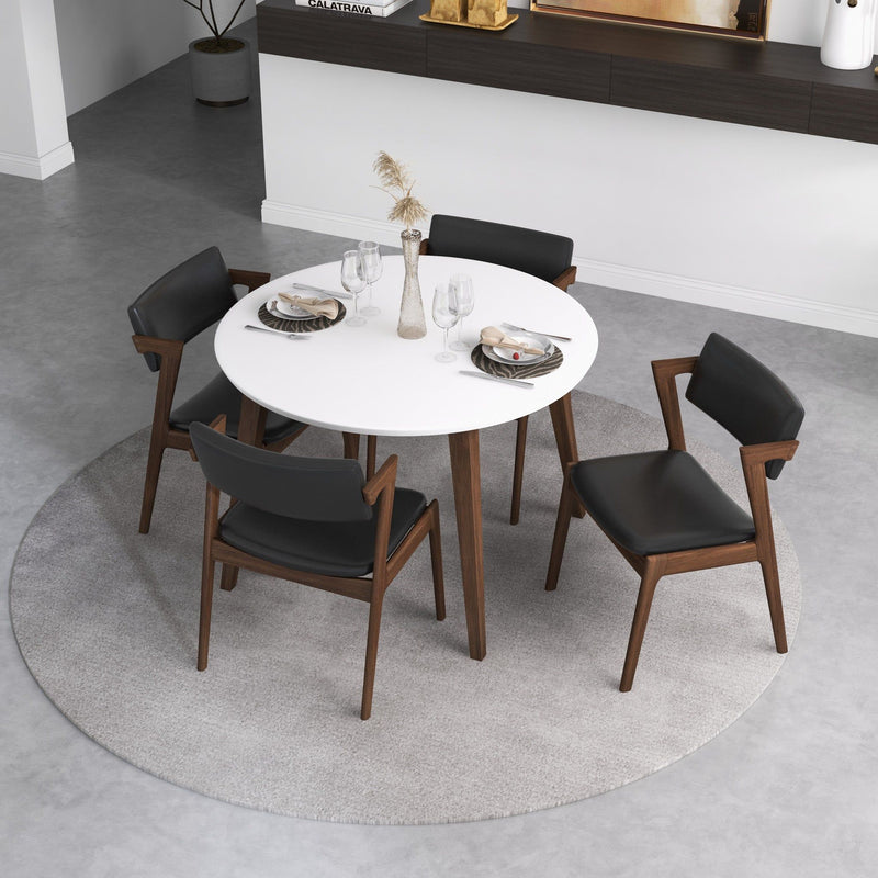 Edwin - Mid-Century Modern Dining Chair (Set of 2) - R&R Furniture Gallery (Fountain Valley, CA)