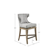 Carson - Counter Stool With Swivel Seat - R&R Furniture Gallery (Fountain Valley, CA)