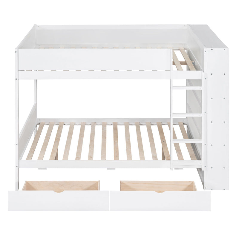 Bunk Bed With 2 Drawers And Multi Layer Cabinet - R&R Furniture Gallery (Fountain Valley, CA)