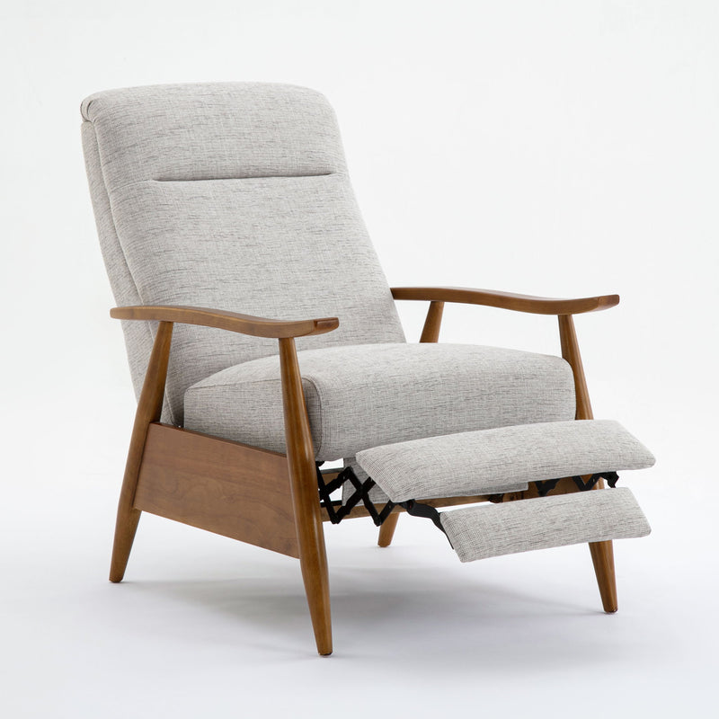 Vaughn - Push Back Recliner With Solid Hardwood Legs - R&R Furniture Gallery (Fountain Valley, CA)