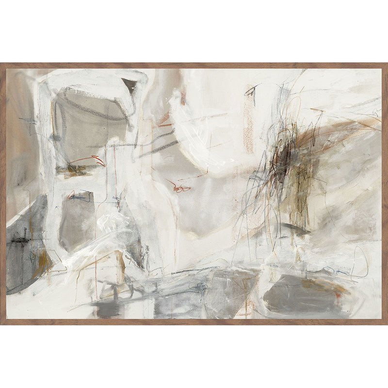 Chalk - 48" x 72" Painting By Buddy Whitlock - Gold - R&R Furniture Gallery (Fountain Valley, CA)
