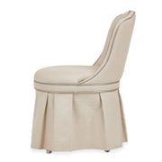 Villa Cherie - Tufted Vanity Chair - Frosted Pearl - R&R Furniture Gallery (Fountain Valley, CA)