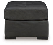 Brindley Pier - Oversized Accent Ottoman - Fog - R&R Furniture Gallery (Fountain Valley, CA)