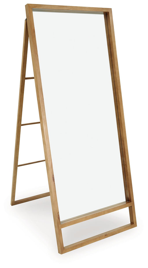 Devford - Floor Mirror - Brown - R&R Furniture Gallery (Fountain Valley, CA)