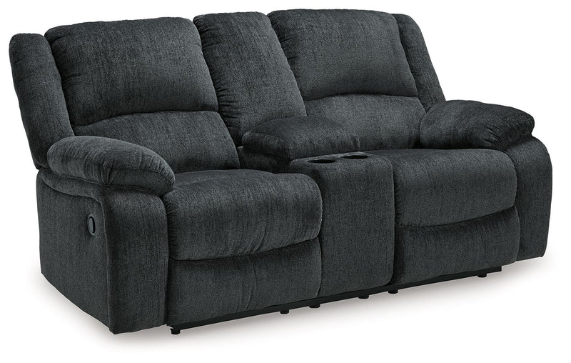 Draycoll - Reclining Loveseat - R&R Furniture Gallery (Fountain Valley, CA)