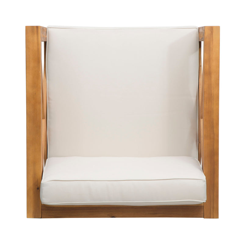 Brava - Mid - Century Modern Club Chair With Water Resistant Cushions - R&R Furniture Gallery (Fountain Valley, CA)