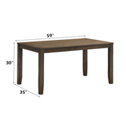 Damica - Dining Table - R&R Furniture Gallery (Fountain Valley, CA)