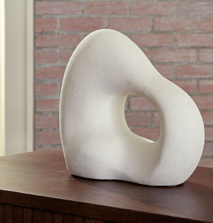 Arthrow - Sculpture - 11" - Off White - R&R Furniture Gallery (Fountain Valley, CA)
