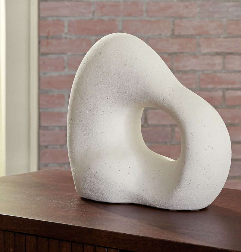 Arthrow - Sculpture - 11" - Off White - R&R Furniture Gallery (Fountain Valley, CA)