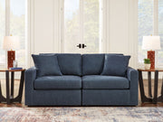 Modmax - 2-Piece Sectional Loveseat - Fabric - Ink - R&R Furniture Gallery (Fountain Valley, CA)