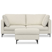 Ava - Mid Century Sofa With Ottoman Set - R&R Furniture Gallery (Fountain Valley, CA)