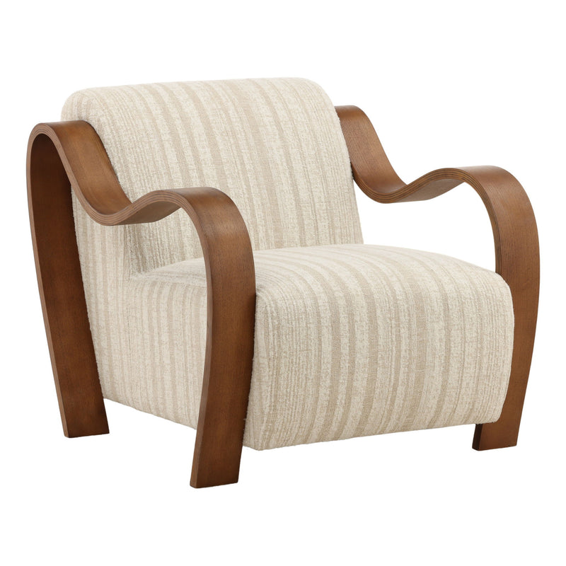 Amabel - Occasional Chair - Agate Cream And Brown