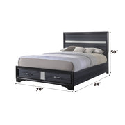 Naima - Bed w/Storage - R&R Furniture Gallery (Fountain Valley, CA)