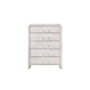 Malco - Chest, Gold Accents - Oak - R&R Furniture Gallery (Fountain Valley, CA)