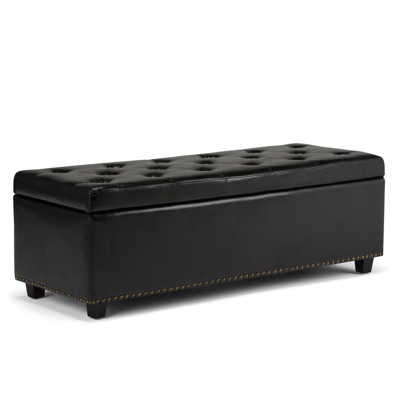 Hamilton - Upholstered Storage Ottoman - R&R Furniture Gallery (Fountain Valley, CA)