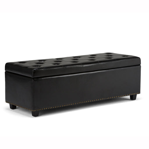 Hamilton - Upholstered Storage Ottoman - R&R Furniture Gallery (Fountain Valley, CA)