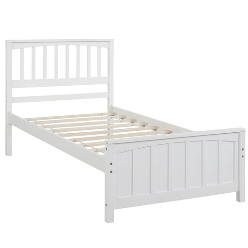 DreamHaus platform trundle bed with storage drawers, showcasing sturdy wooden frame and modern design in a well-lit bedroom setting.