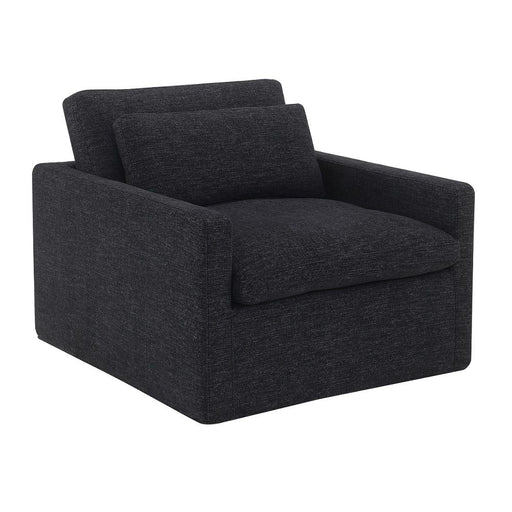 Frederick - Swivel Chair With Pillow - R&R Furniture Gallery (Fountain Valley, CA)