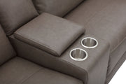 Momentum - Modular Power Reclining Sectional With Power Adjustable Headrests - R&R Furniture Gallery (Fountain Valley, CA)