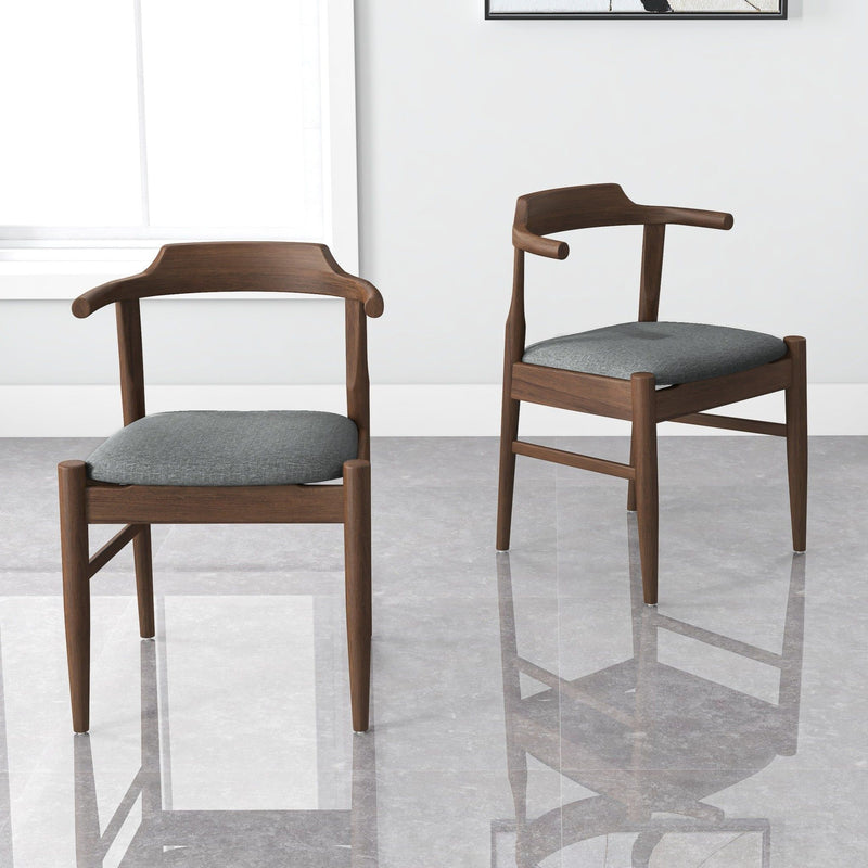 Daisy - Mid-Century Modern Dining Chair (Set of 2) - R&R Furniture Gallery (Fountain Valley, CA)