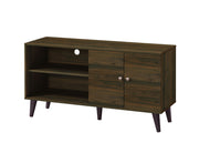 Amidon - TV Stand, With 2 Storage Shelves And 1 Cabinet - R&R Furniture Gallery (Fountain Valley, CA)