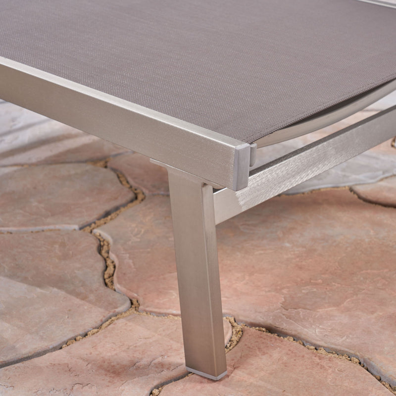 Oxton - Chaise Lounge Stylish Outdoor Seating - R&R Furniture Gallery (Fountain Valley, CA)