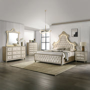 Lucienne - Chest - Beige Velvet - R&R Furniture Gallery (Fountain Valley, CA)