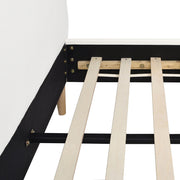 Stockholm - Modern Wavy Headboard Platform Bed - R&R Furniture Gallery (Fountain Valley, CA)