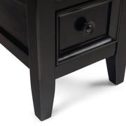 Amherst - Narrow Side Table - Hickory Brown - R&R Furniture Gallery (Fountain Valley, CA)